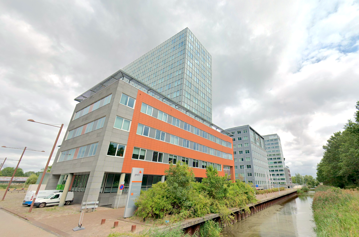 Westgate I à Amsterdam, siège de PwC. © Google Maps