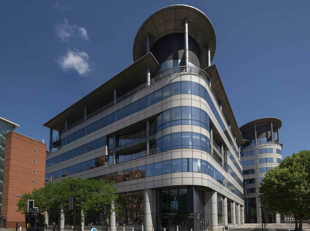 Le 101 Barbirolli Square est l'un des immeubles de bureaux emblématique de Manchester. ©La Française REM