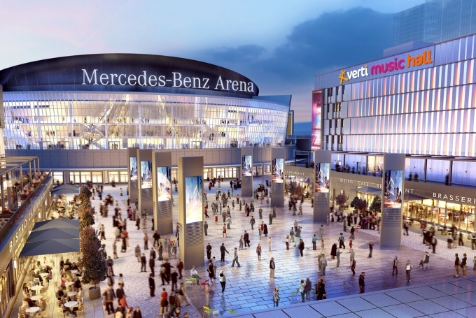 Le projet Mercedes Platz à Berlin, acquis par Real I.S.