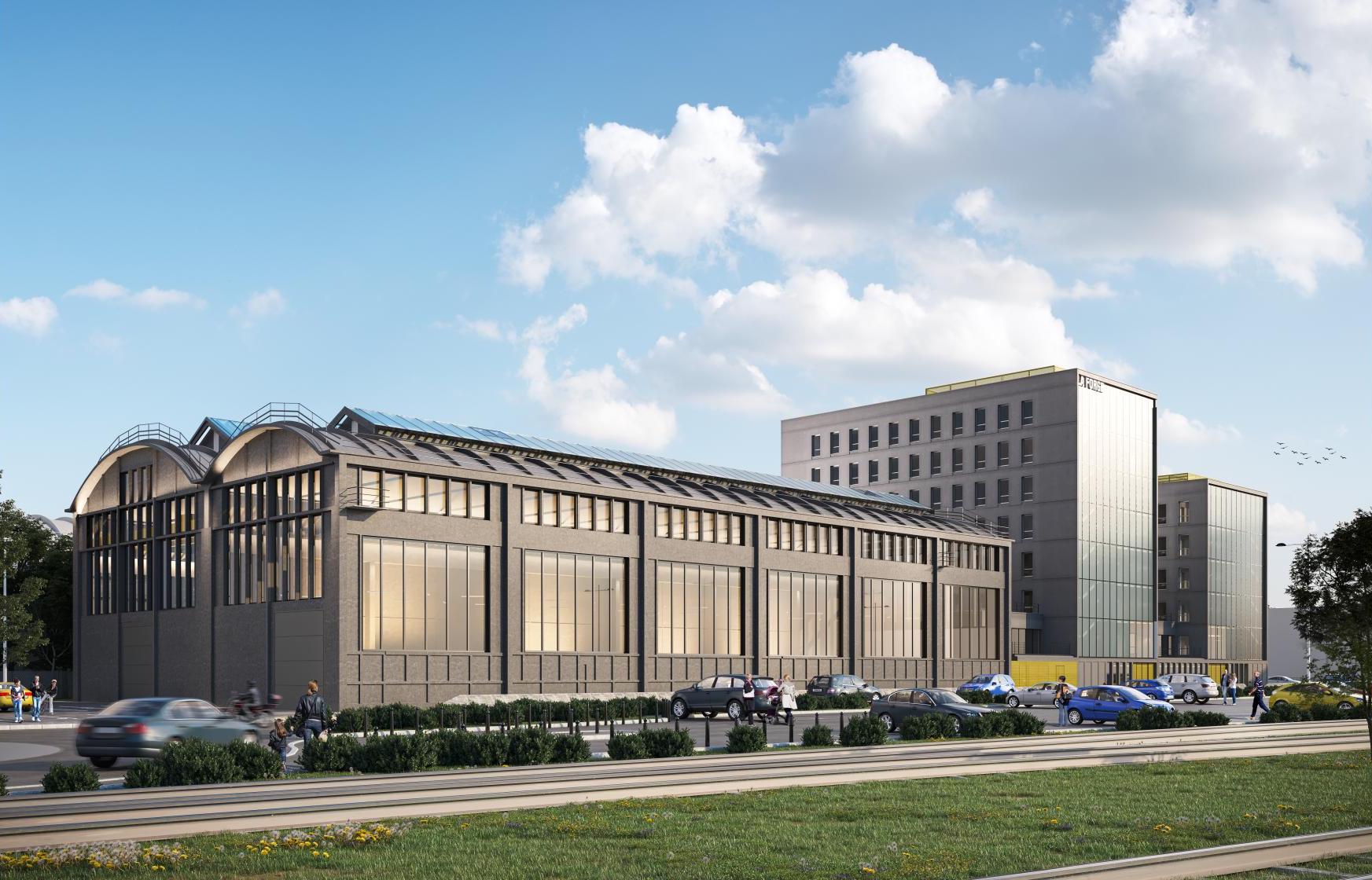 La Forge, à Nantes, un projet d'Eiffage Immobilier repris par Foncière Magellan.