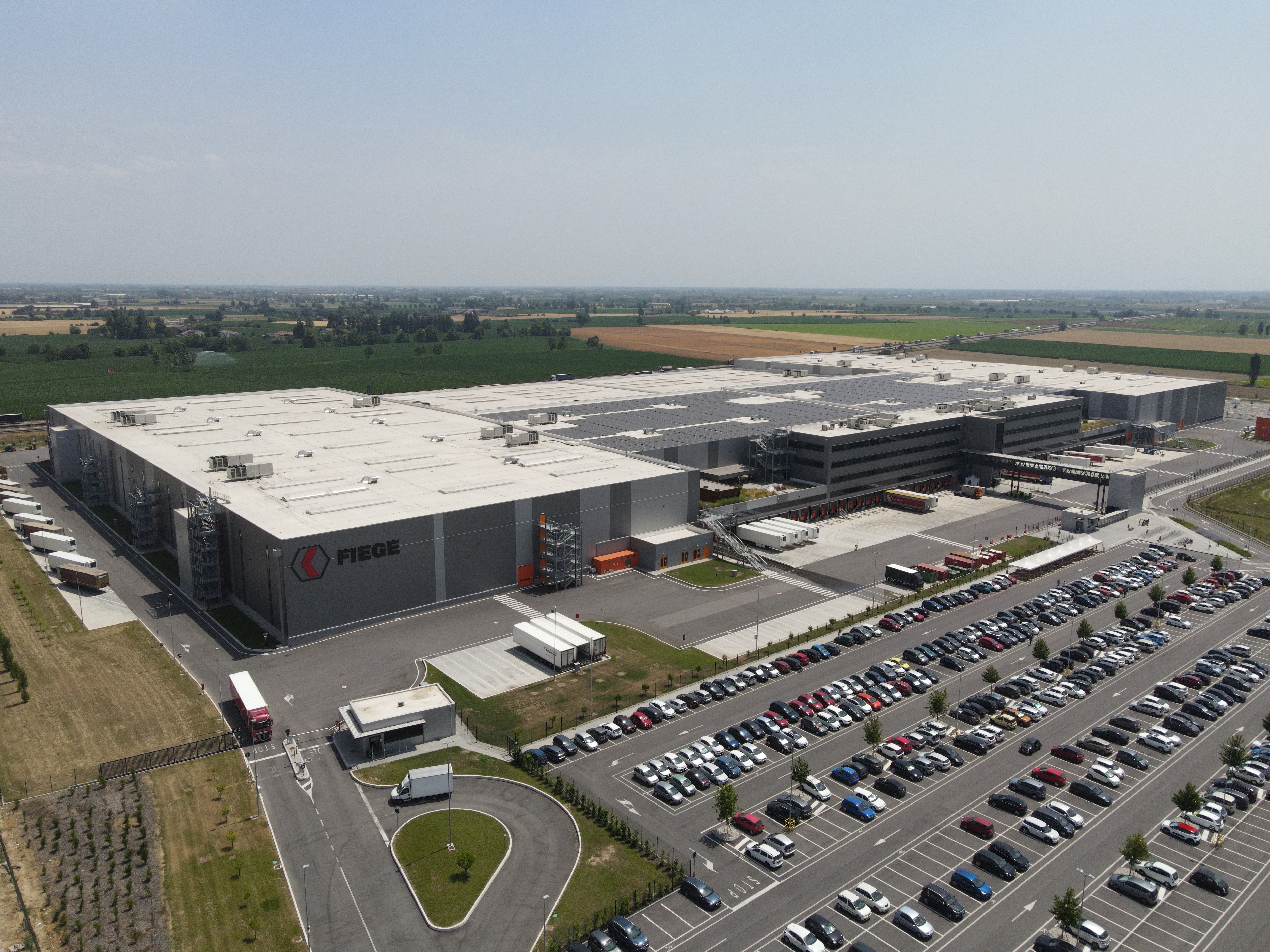 Le centre de distribution Verona DC1, en Italie. ©Segro