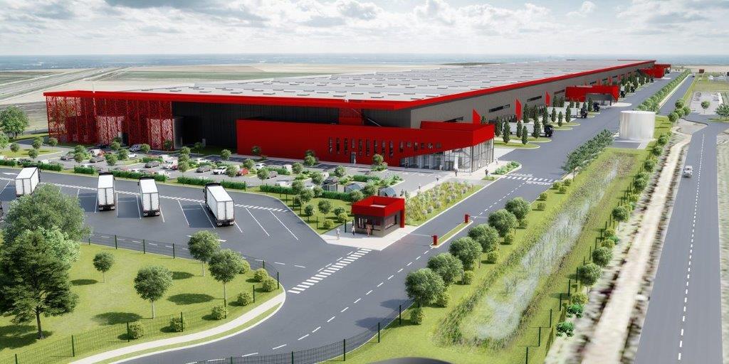 La future plateforme de Nanteuil-le-Haudouin. 