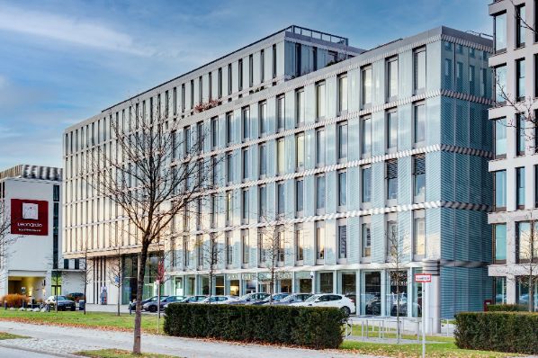 L'immeuble H20 à Munich. 