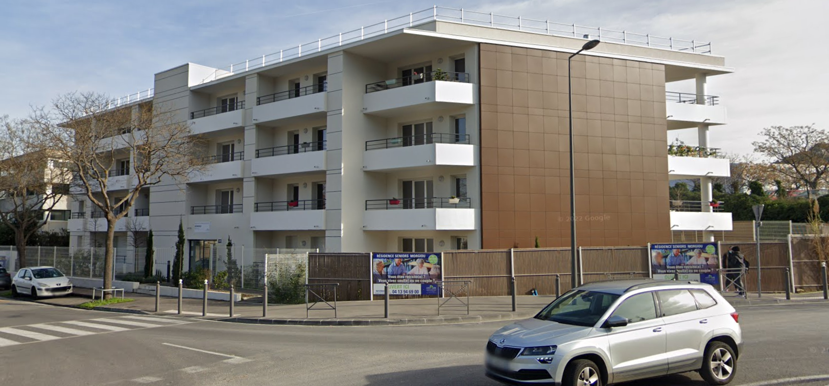 La résidence services seniors située à Marseille et exploitée par Arpavie @GoogleMaps