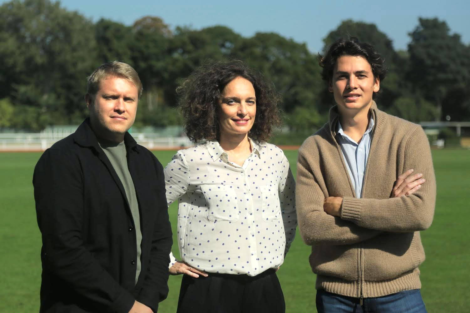 L'équipe fondatrice d'Altacasa : Axel Talmet, Maureen Houel et Romain Saint Guilhem.