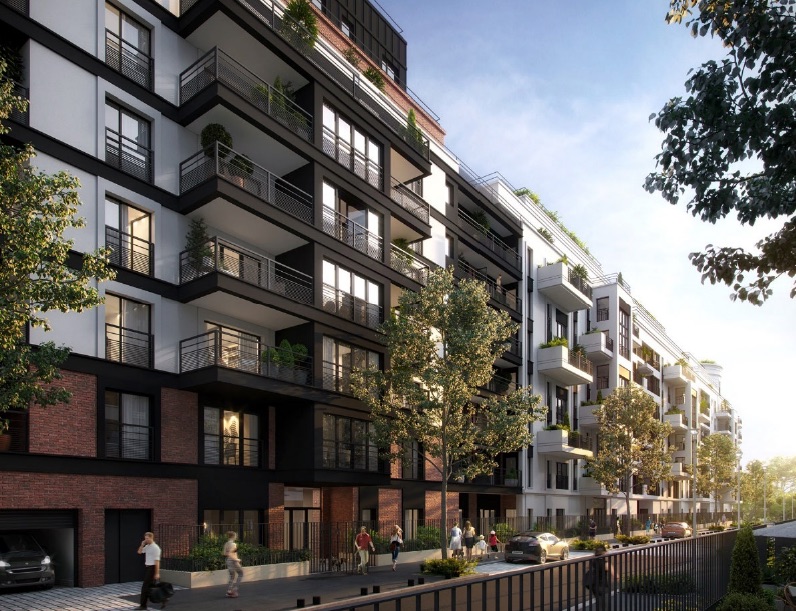 Les futurs logements situés au coeur des Puces de Saint-Ouen. 