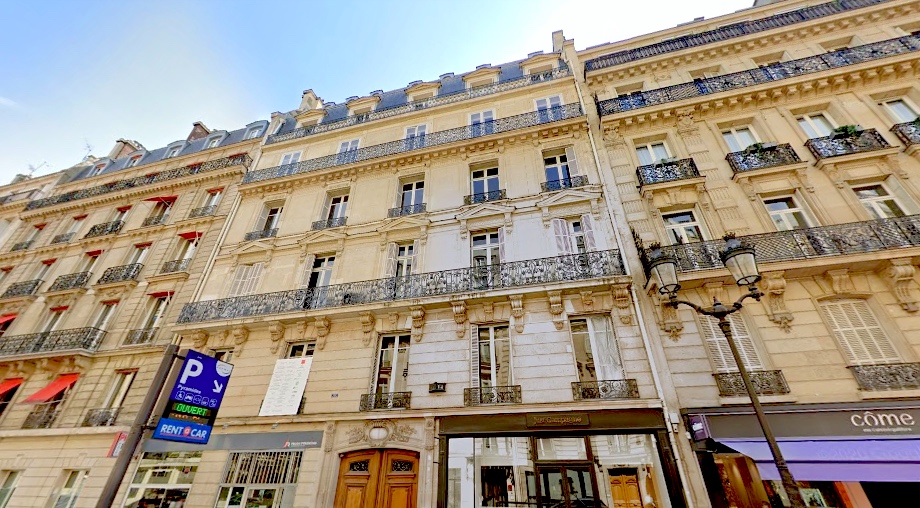Le 14 rue des Pyramides, dans le 1er arrondissement de Paris. © Google Maps