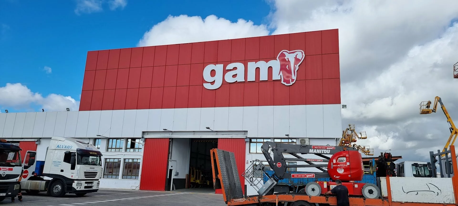 Un entrepôt exploité par l'industriel GAM ©GAM
