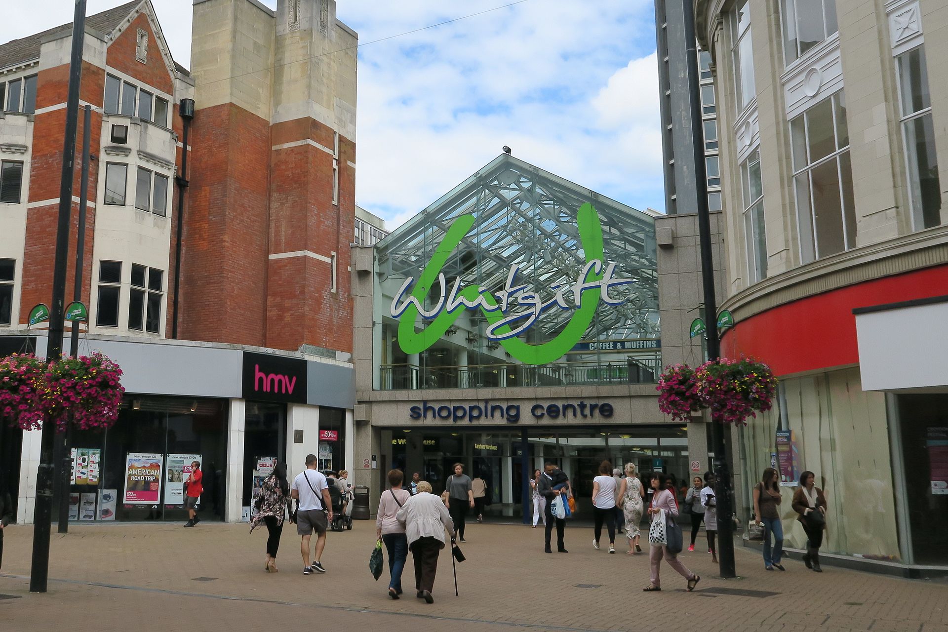Le centre commercial Whitgift Centre, au sud de Londres. © Wikimedia, CC BY-SA 4.0