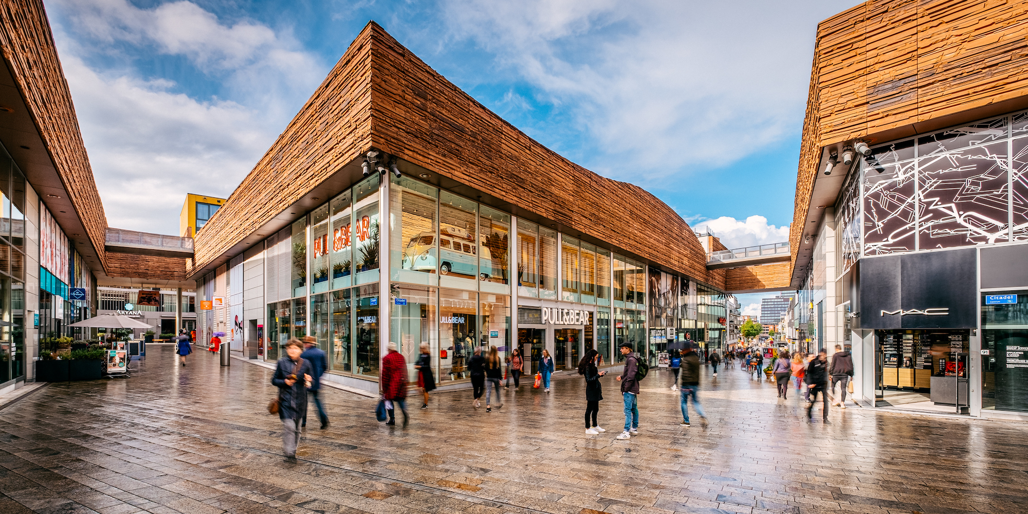 Le Citymall Almere, aux Pays-Bas, quitte le portefeuille d'Unibail. © URW