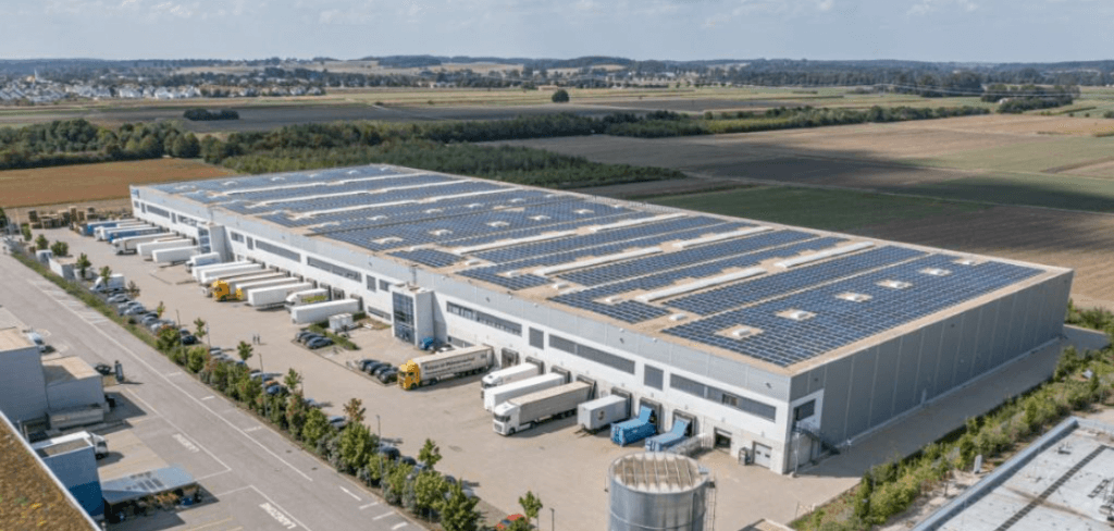 L'entrepôt bénéficie de la certification DGNB Gold. ©Ofi Invest Real Estate