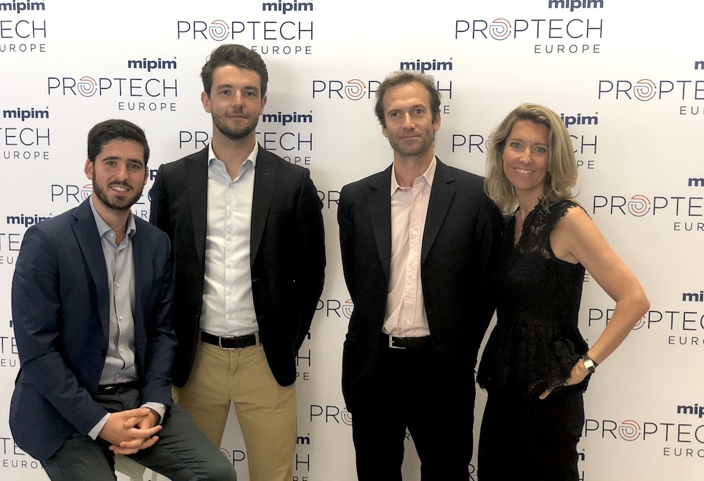 L'équipe de Recrutimmo, au Mipim PropTech Europe à Paris
