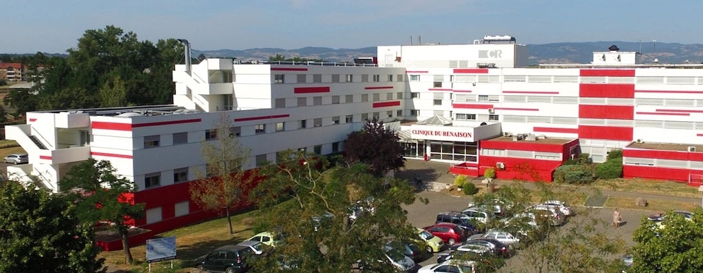 La clinique du Renaison à Roanne, comprise dans le portefeuille Calista. 