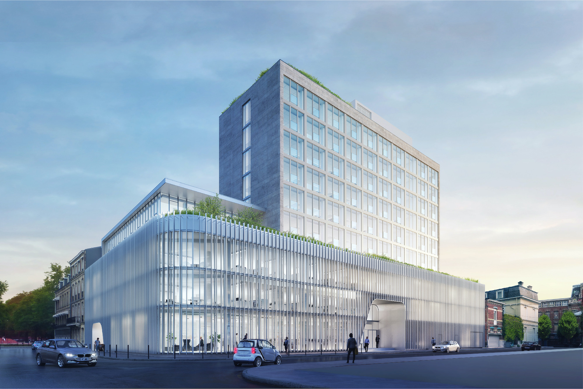 L'immeuble Métronom à Lille, acquis par AG Real Estate