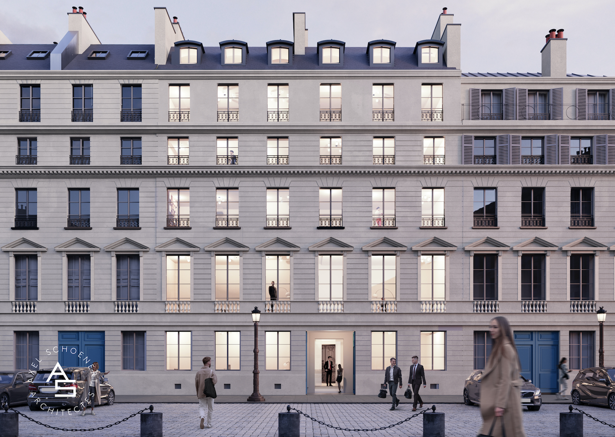 Le projet du 4 place du Palais Bourbon, Paris 7