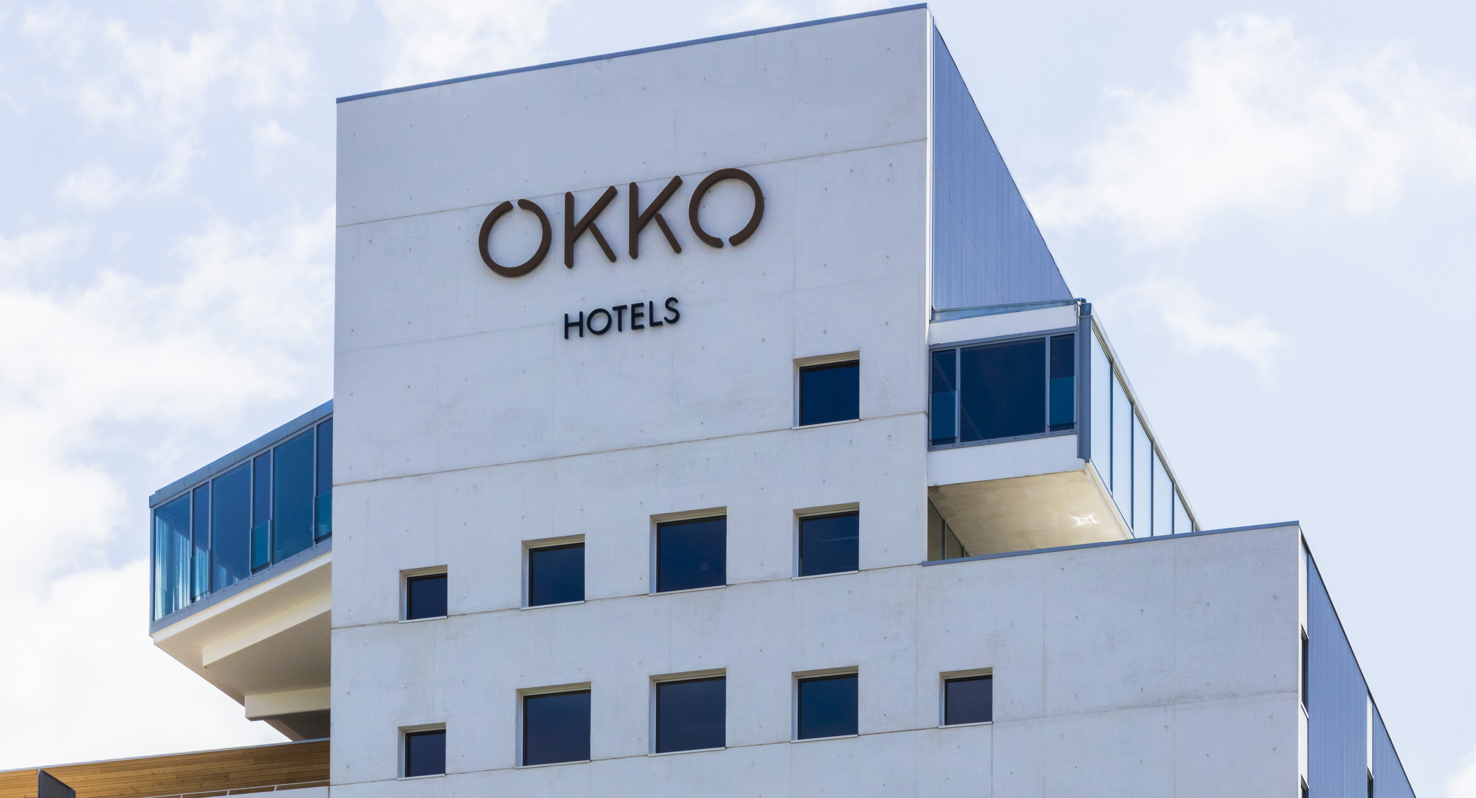 La façade de l'Okko Hotels, situé non loin des arènes de Bayonne. ©Okko Hotels