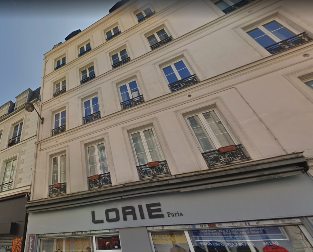 L'immeuble du 48 Faubourg du Temple, à Paris