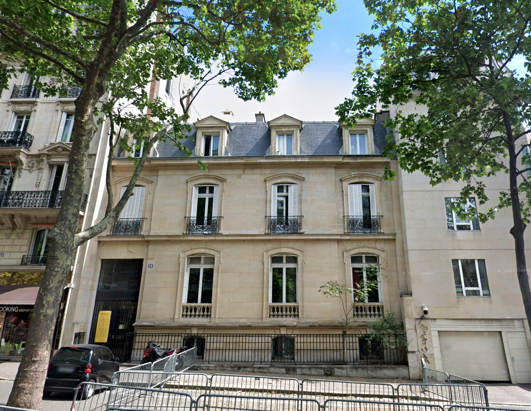 Le 24 Marceau, dans le 8e arrondissement de Paris 8. © Google Maps