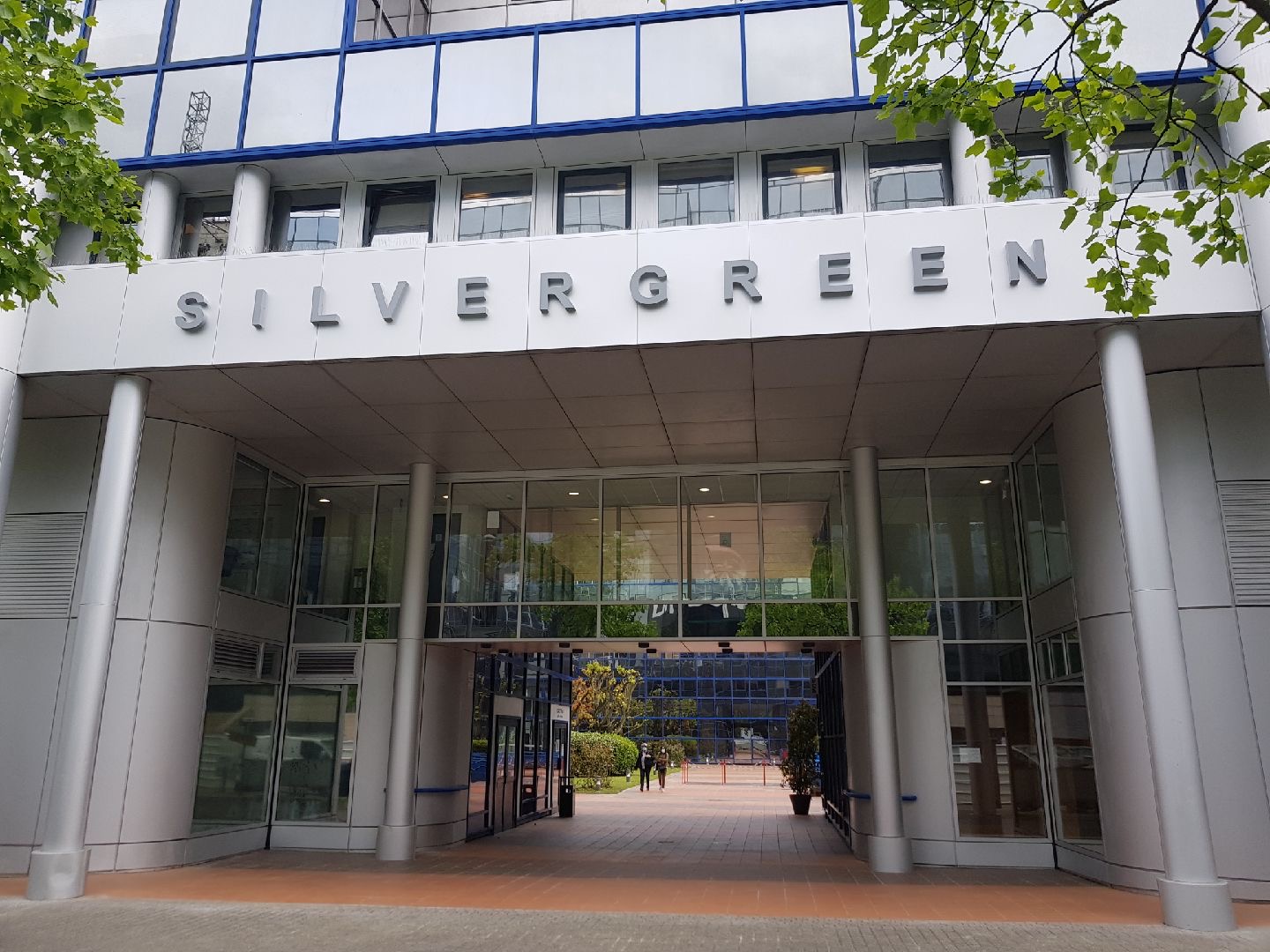 L'immeuble de bureaux SilverGreen I, situé à Noisy-le-Grand.