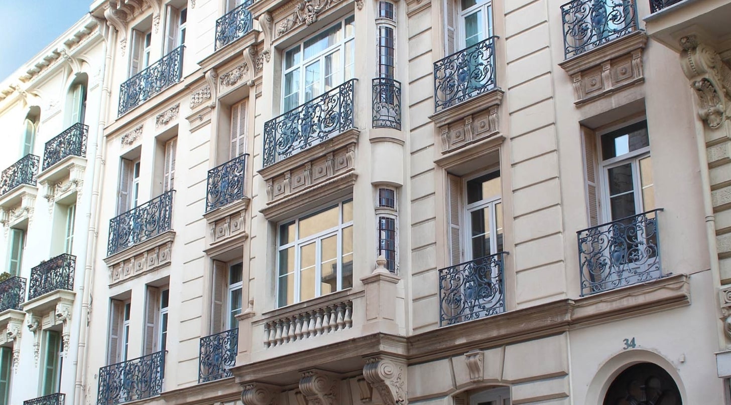 La résidence Lamartine, 4*, à Nice 