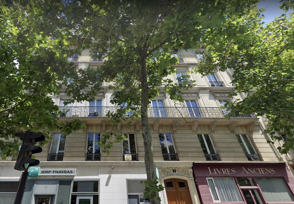 Le 1 rue Médicis, dans le 6e arrondissement de Paris. 