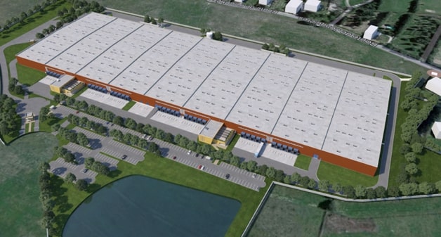 La future plateforme de Courthézon. 