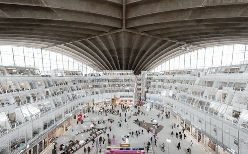 Le CNIT à La Défense. 