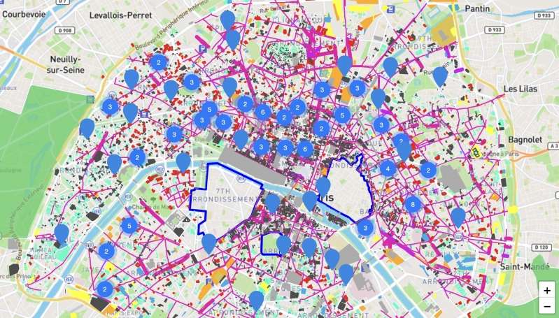 Les nouvelles réserves de logements imaginées dans le nouveau PLU de Paris. 