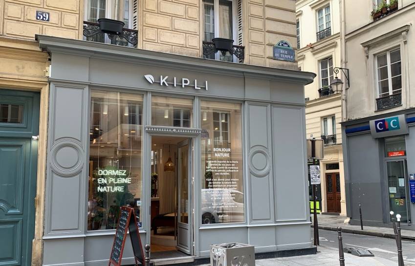 Le magasin Kipli au 59 Temple, à Paris 4. Le magasin Kipli au 59 Temple, à Paris 4.