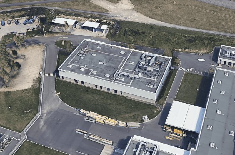 Le site Satys au Bourget. © Google Earth