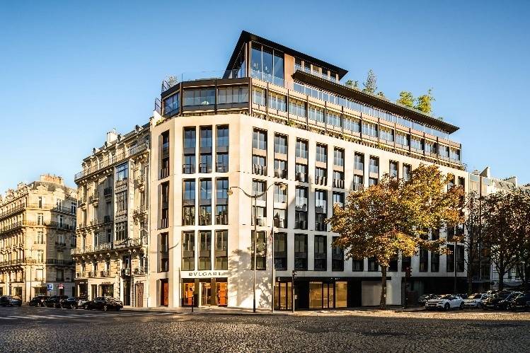 Le Bvlgari Hotel à Paris. 