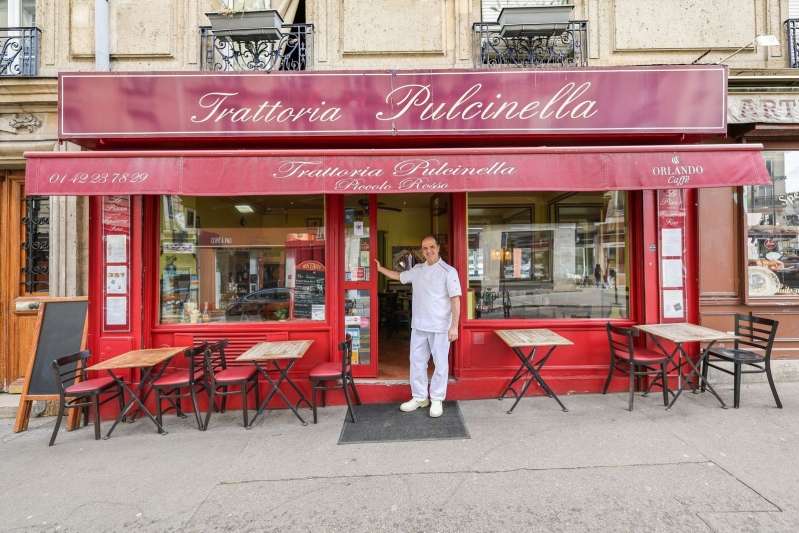La pizzeria Trattoria Pulcinella est le premier établissement à avoir intégré le programme d'investissement de Bloks. ©Bloks