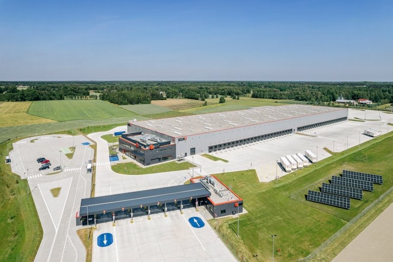 Le site DPD au sein du Segro Logistics Park Stryków
