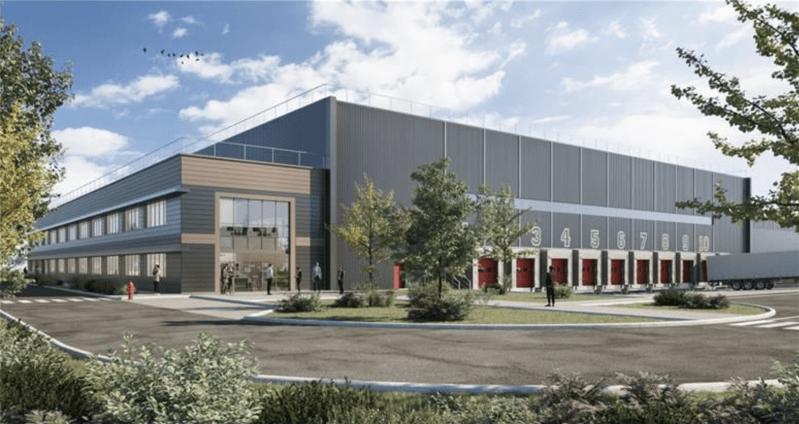 La plateforme Intermarché de Mauchamps