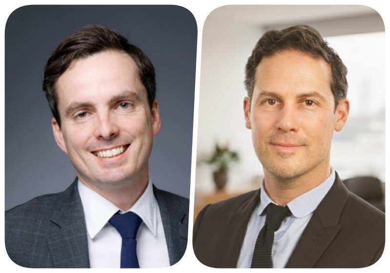 Xavier Tomasin et Gustave Viry. 