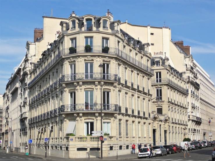 Le 1-1 bis rue Francois Ier. © Thomann Hanry Le 1-1 bis rue Francois Ier. © Thomann Hanry