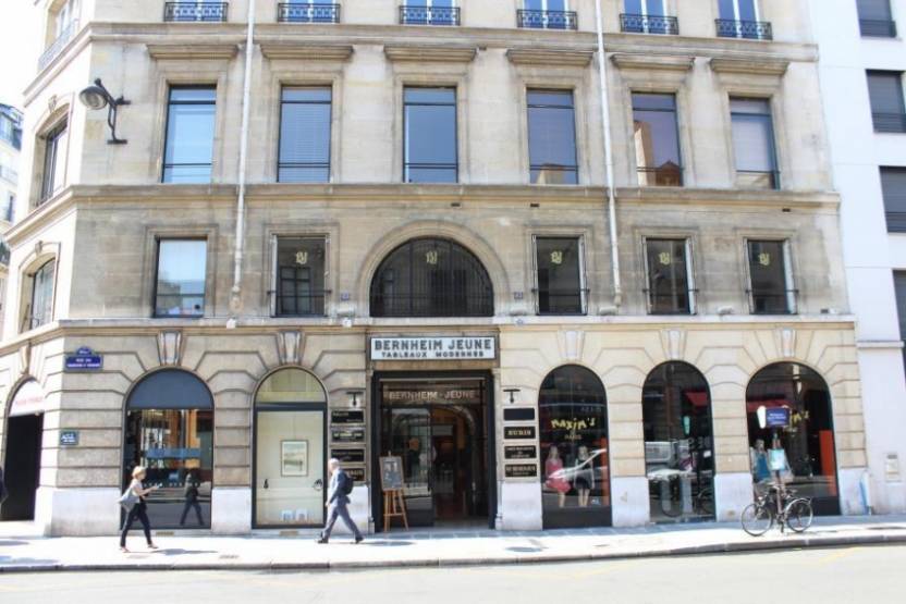 La célèbre galerie Bernheim-Jeune, à Paris, a fermé en 2019. La célèbre galerie Bernheim-Jeune, à Paris, a fermé en 2019.
