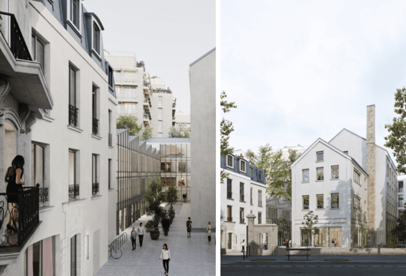 Le 81 Voltaire à Paris 11. © Franklin Azzi Architecture Le 81 Voltaire à Paris 11. © Franklin Azzi Architecture