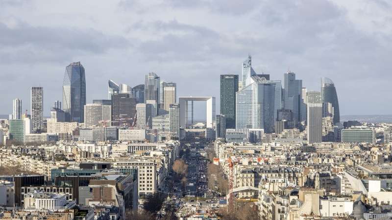 Le quartier d'affaires de La Défense. 