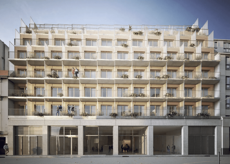 La future résidence étudiante au 57 rue Albert à Paris. 