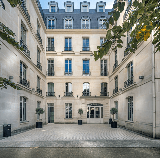 Le 8-12 rue Saint-Cécile dans le 9e arrondissement de Paris. 