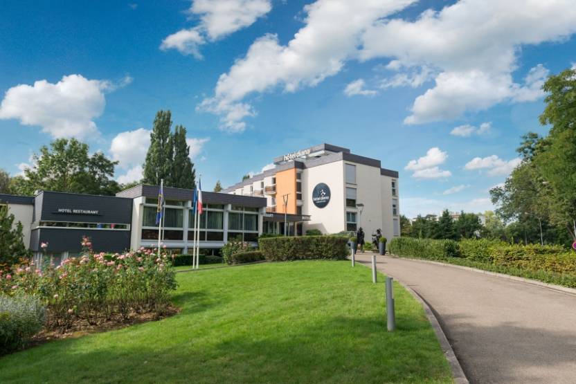 L'hôtel Diana à Molsheim, en Alsace. L'hôtel Diana à Molsheim, en Alsace.
