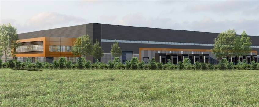 La future plateforme de Mauchamps. La future plateforme de Mauchamps.