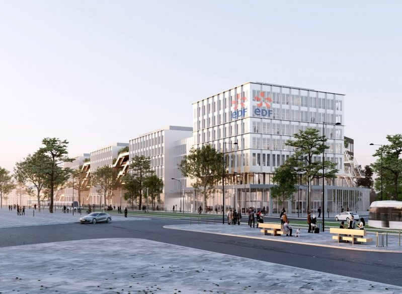 Le projet Mistral à Marseille, pour EDF. © Leclercq Le projet Mistral à Marseille, pour EDF. © Leclercq