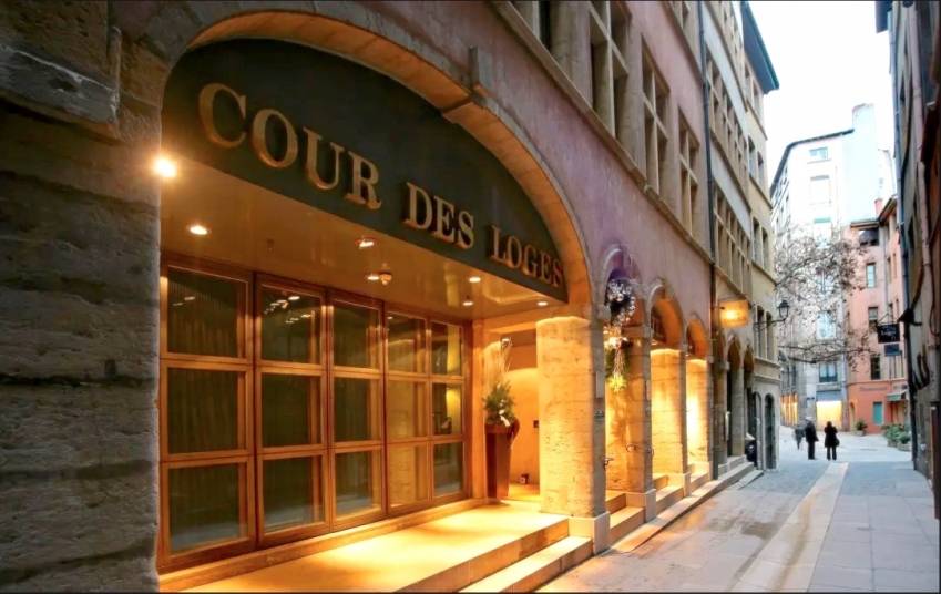 Le 5* Cour des Loges à Lyon.