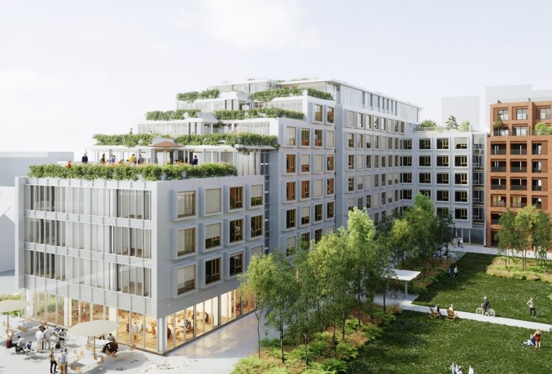 La future résidence HIFE à Paris 18.