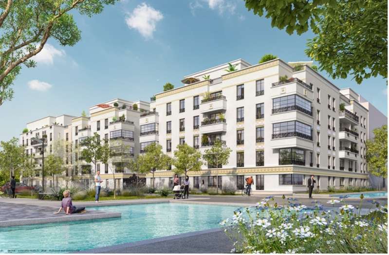 Les futurs logements de la Zac Grand Canal à Clamart. 