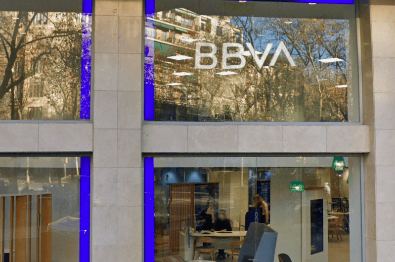 Une agence BBVA à Barcelone. © Google Maps