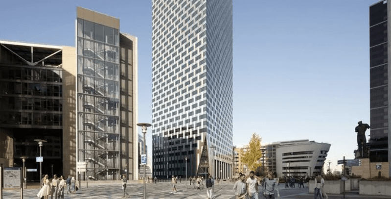 La Tour Hopen à La Défense. 