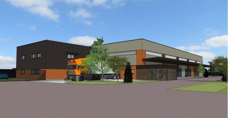 Le projet de La Poste à Esclavelles Le projet de La Poste à Esclavelles